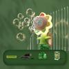 Sunflower Bubble Machine for Car Automatic Bubble Blower with Remote Control Fun Swing Dance Bubble Maker with Colorful Lighting for Parties Events