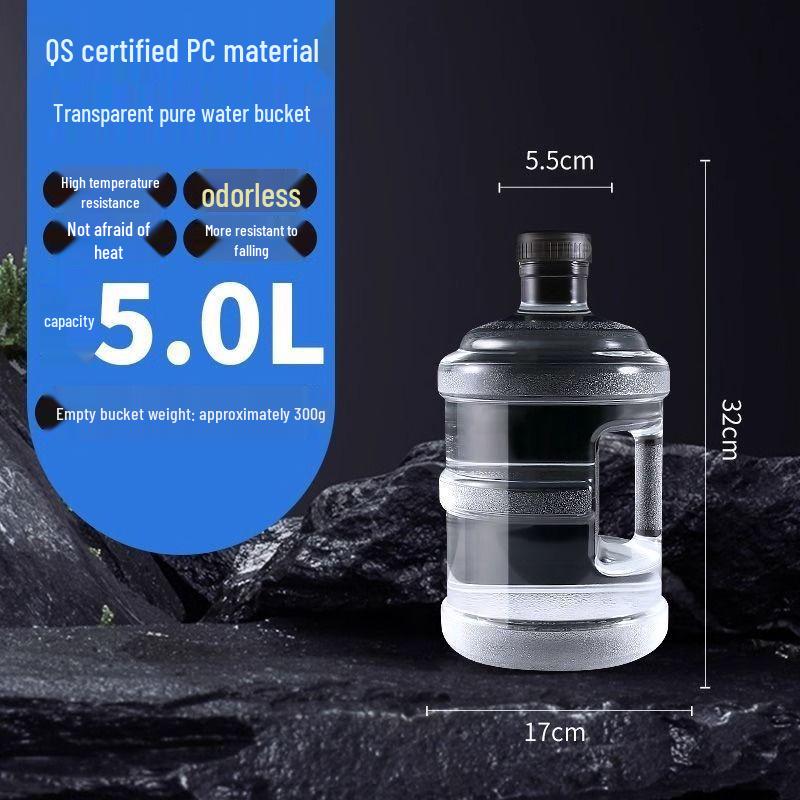 Transparent Thickened Water Dispenser Empty Bucket