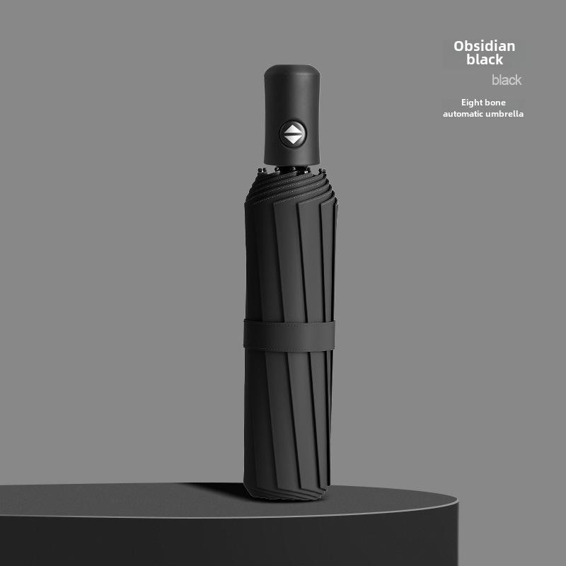 24-Rib Automatic Folding Women's UV Protection Sunshade Umbrella