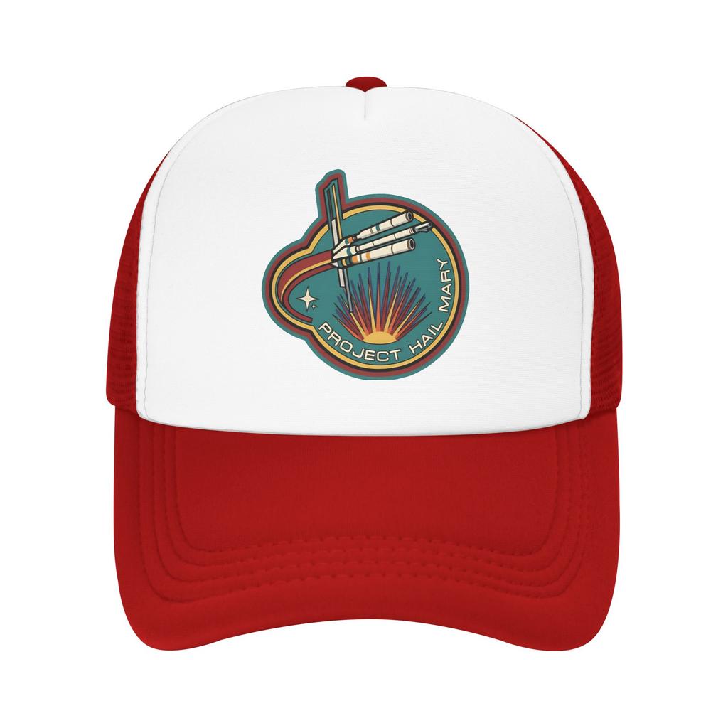 Summer Mesh Sun Hats Project Hail Mary Film Logo Baseball Cap Couple Print Tennis Skate Sun Visor Baseball Caps
