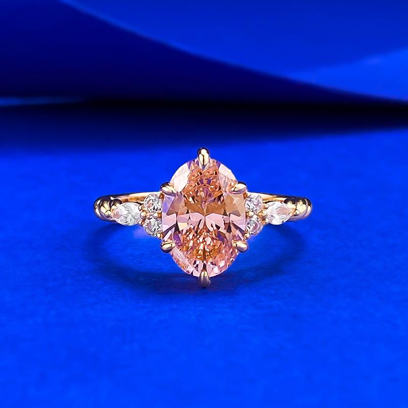 

Серебряное кольцо S925 овальной формы с падпарадшей и витым краем Size 6