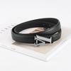 New European and American Alloy Letter Board Buckle Genuine Leather Belt for Women Korean Style Fashionable High-end Versatile Trousers Belt for Women
