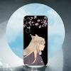 T-Tomoe Kamisama Luxury Black Phone Case For Samsung Galaxy S23 S24 S25 Ultra S22 Plus S21