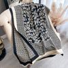 Versatile Pattern Printing Double-Sided Imitation Cashmere Scarf Winter High-End Warm Shawl Women