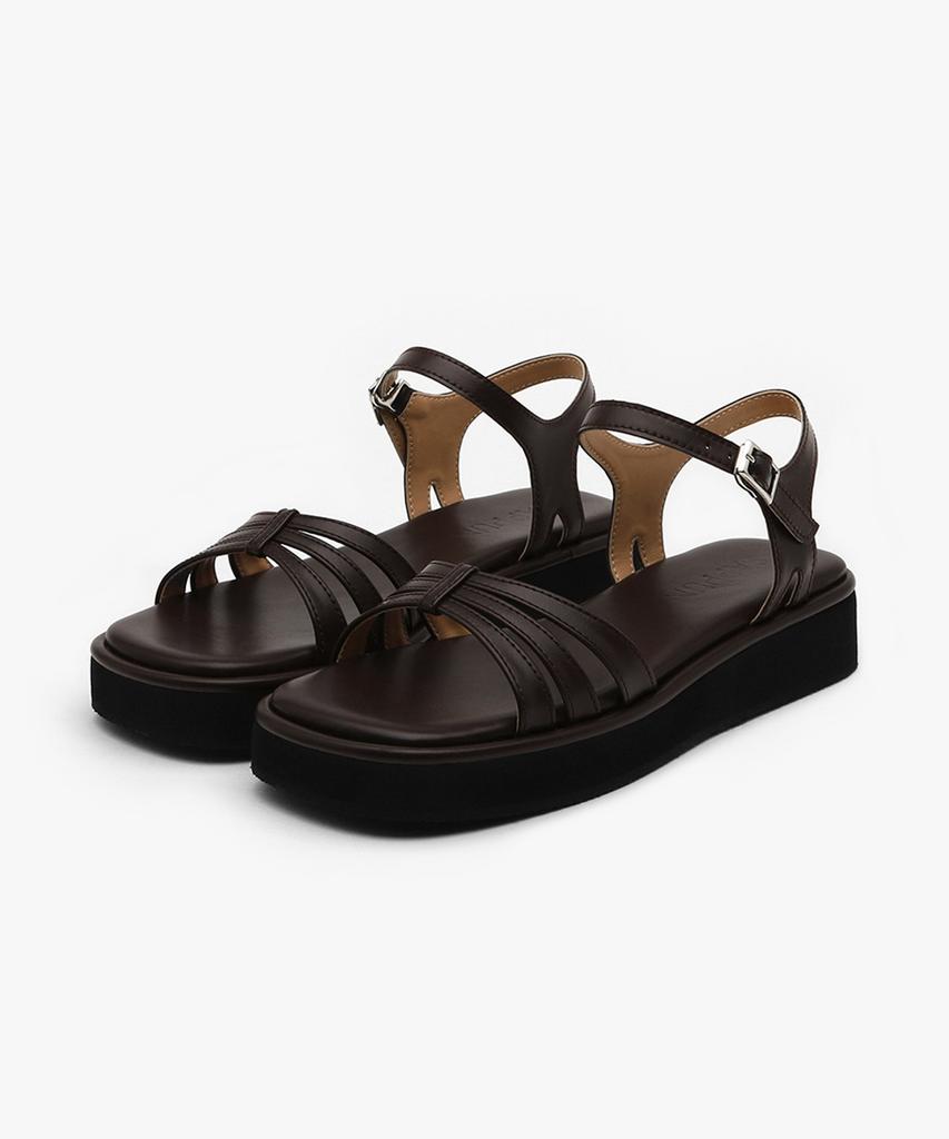 Sappun Marian Square Platform Sandals (3Cm)