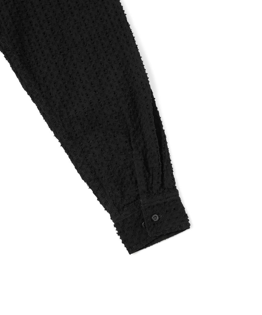 THISISNEVERTHAT Damaged Denim Shirt Black