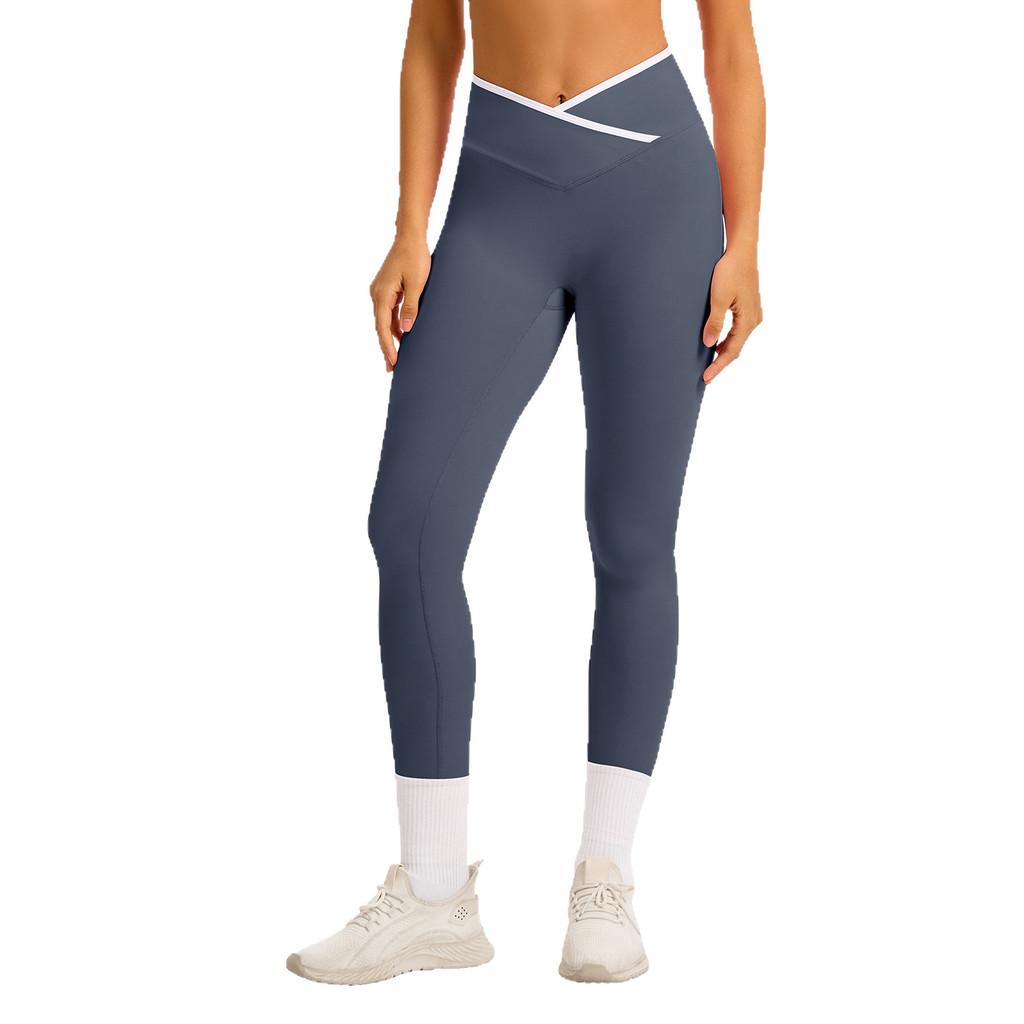 High Waist Yoga Pants For Women With Moisture Wicking Fabric For Running And Fitness