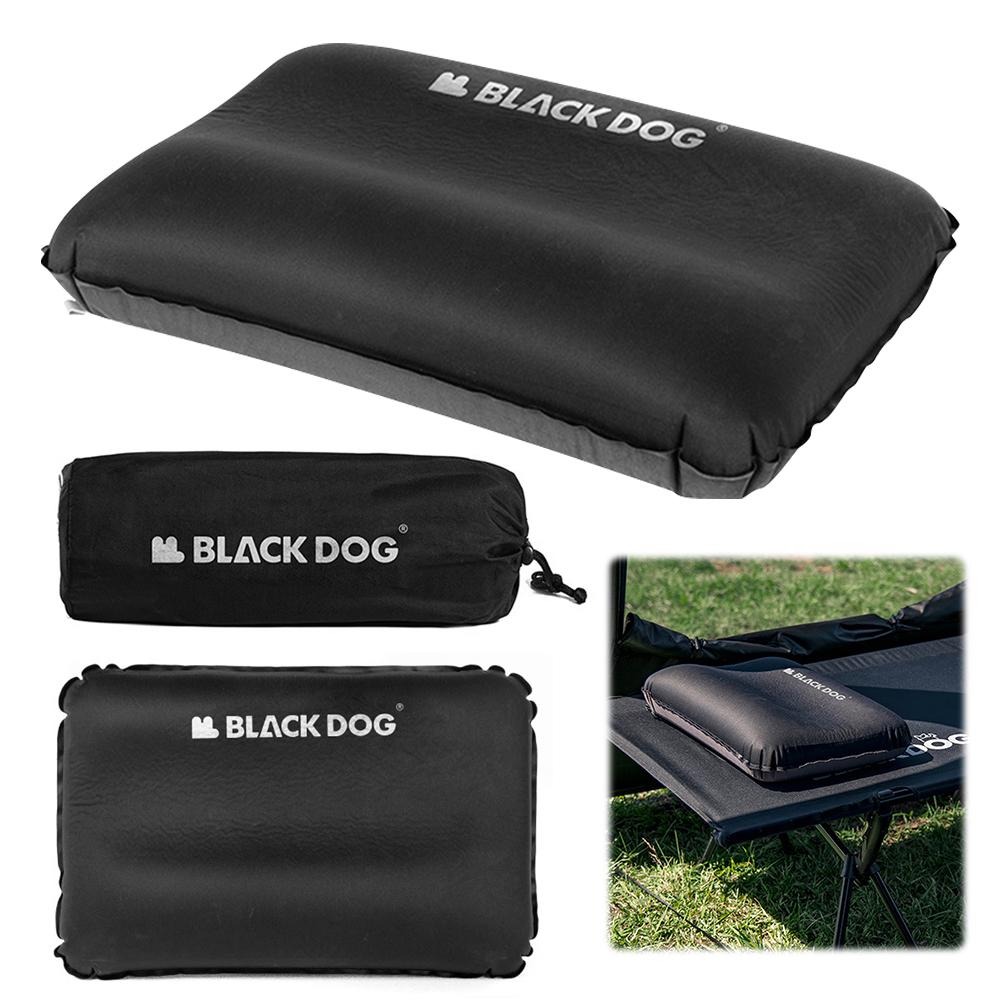 Portable Camping Pillow Ergonomic Automatic Inflatable Pillow Comfort Square Pillow Office Nap Pillow for Outdoor Travel China Mainland