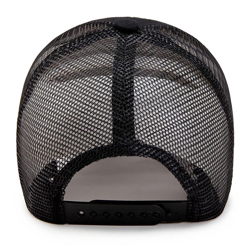 BUZZxSELECTION Mesh Solid CAP156 Herrenkappe, Farbe, Sport, Laufen, Leichtgewicht, Schnelltrocknend, (01 Schwarz)