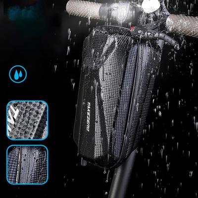 Cycling Hanging Bag Pannier Portable Electric Scooter Storage Bag Hard Shell Large Capacity Night Reflective for M365 PRO 2