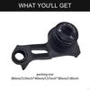 Universal Derailleur Hanger Aluminum Alloy CNC Sturdy Extended Frame Gear for