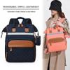 2024 High-End Winter Mommy Backpack: Wet & Dry Separation, Large Capacity, Double Shoulder, Perfect for Outings with Baby.