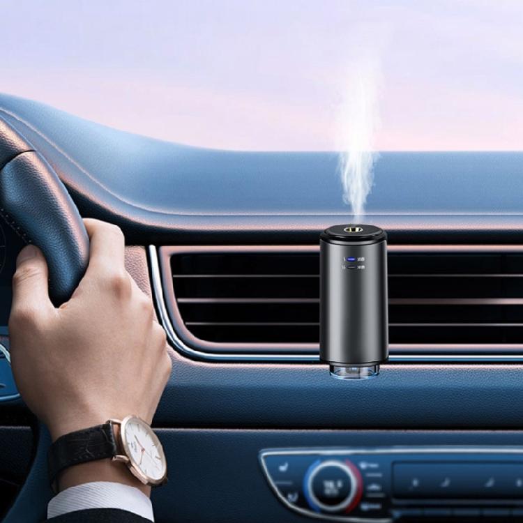 Leiser Auto-Lufterfrischer Lüftungsklemme Wiederaufladbare Batterie Elegantes Design Automatische Einstellung Auto-Luftzerstäuber