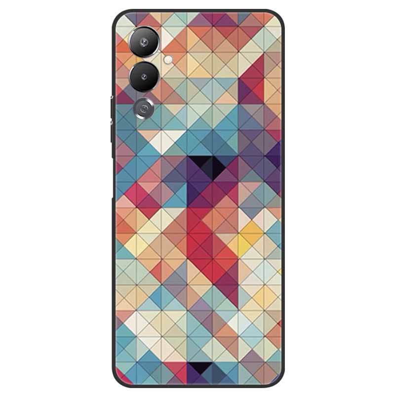 For Tecno Pova 4 Case LG7n Lovely Fashion TPU Silicone Cover for Tecno Pova 4 Phone Cases Pova4 Shockproof Soft Shell Funda Cute