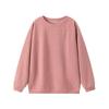 Women's Autumn/Winter Corduroy Round Neck Sweatshirt - Casual Long Sleeve Fashion Pullover