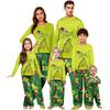 Parent-child Christmas Print Home Suit Long-sleeved Top And Pants