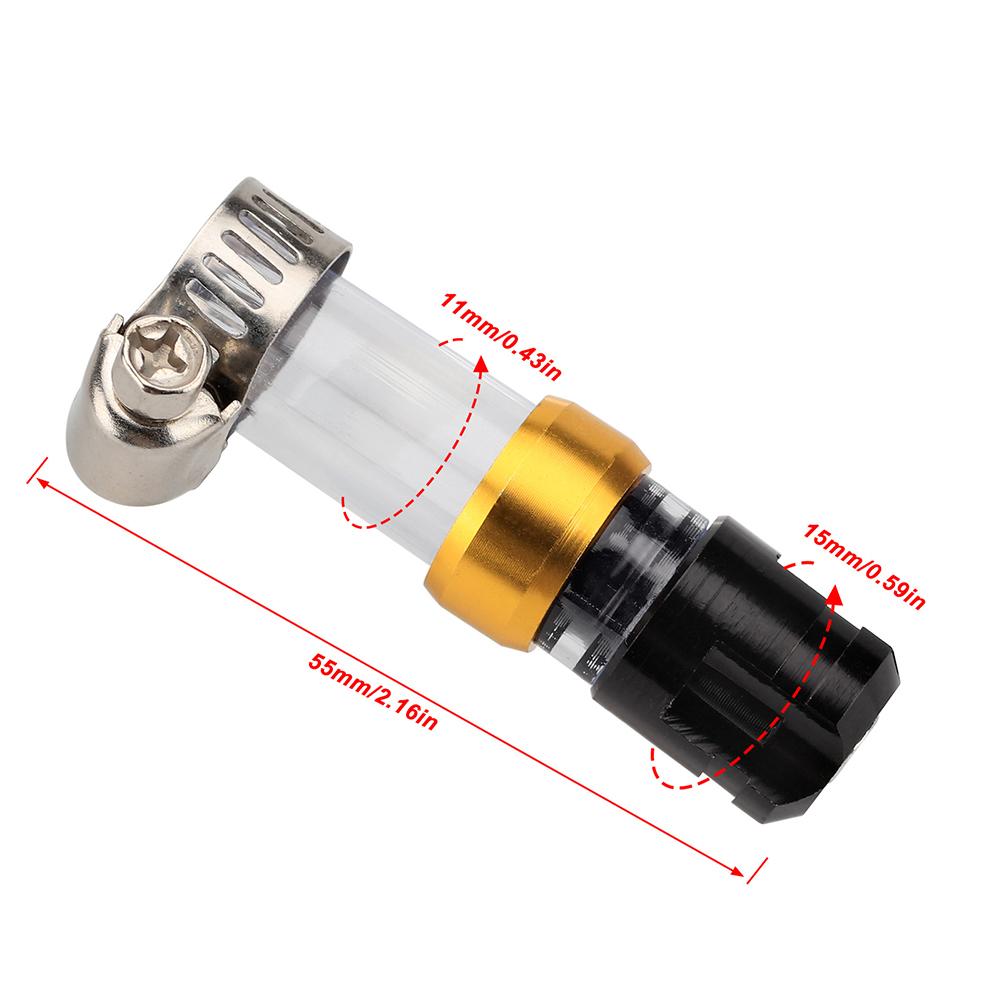 NEW For CNC Air Filter Drain Pipe Z-2391 Is Suitable For Motorcycle Accessories CLICK Alloy Head Plug Universal Motorcycle