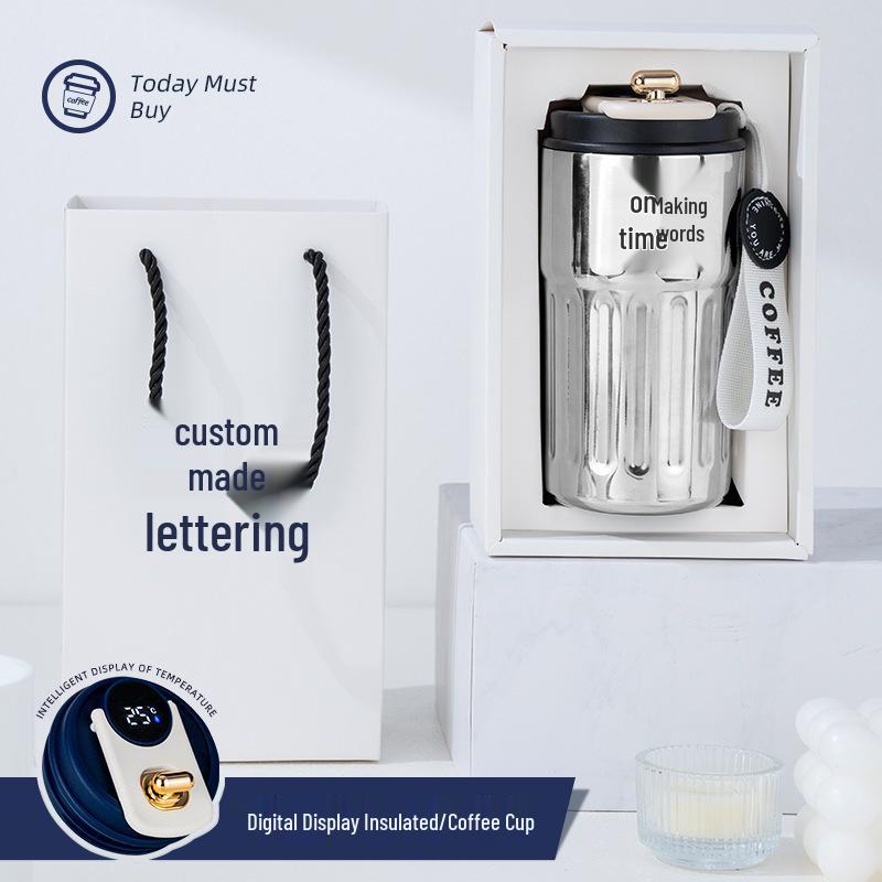 

Annual Meeting Gift Set: Custom Coffee Mug & Cervical Massager for Company Anniversary or Conference Souvenir