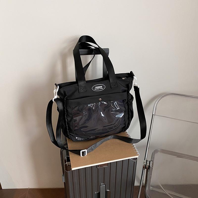 

Pain bag bar baby bag two-dimensional fashion women s large-capacity shoulder messenger bag versatile casual portable student class чорний
