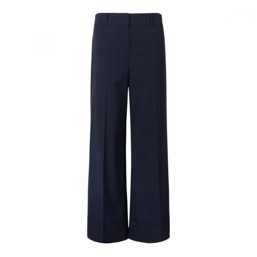 Cc Collect Wool Stripe Wide Pants C251msa203