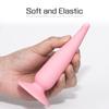 Flexible Silicone Anal Plug with Suction Cup for Intensified Pleasure