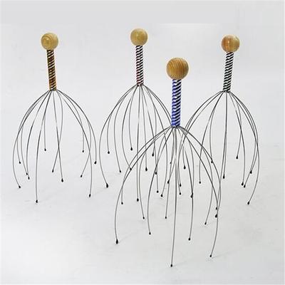 Octopus Head Massager - Scalp Relaxation Claws with Rolling Balls