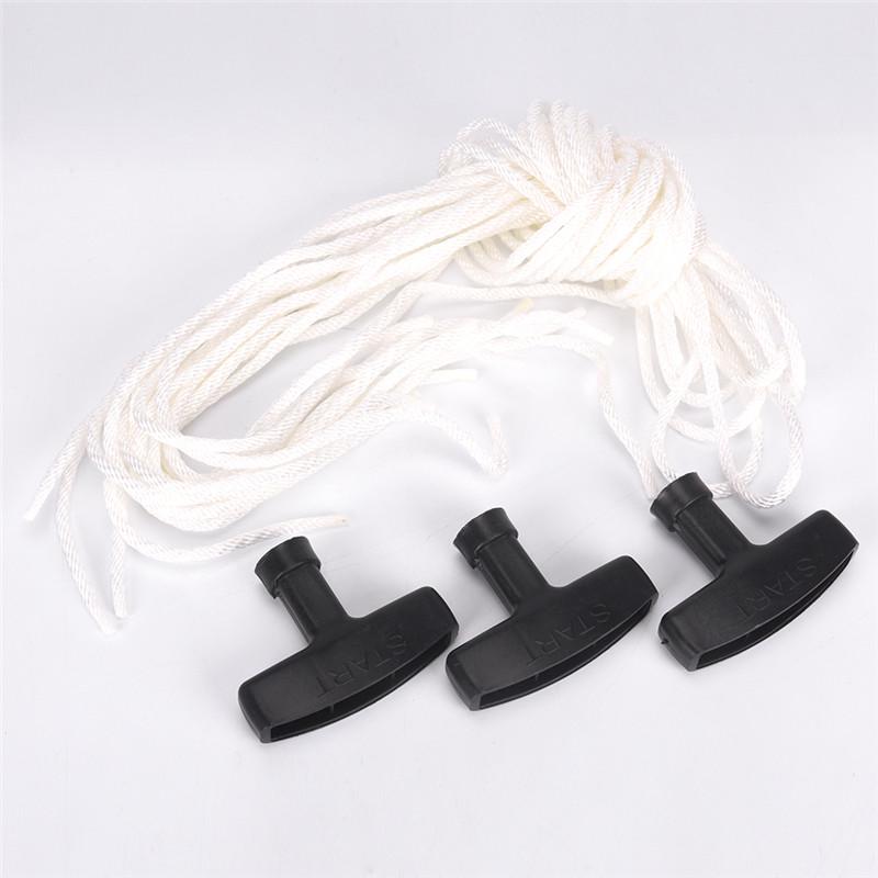Gasoline Engine Generator Pull Rope Start Rope Handle Pull Wire Start Rope Hot
