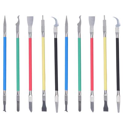 2Set 5 in 1 IC Chip Reparatur Dünne Klinge CPU NAND Entferner BGA Wartungsmesser Klebstoffentferner 5 Stück CPU