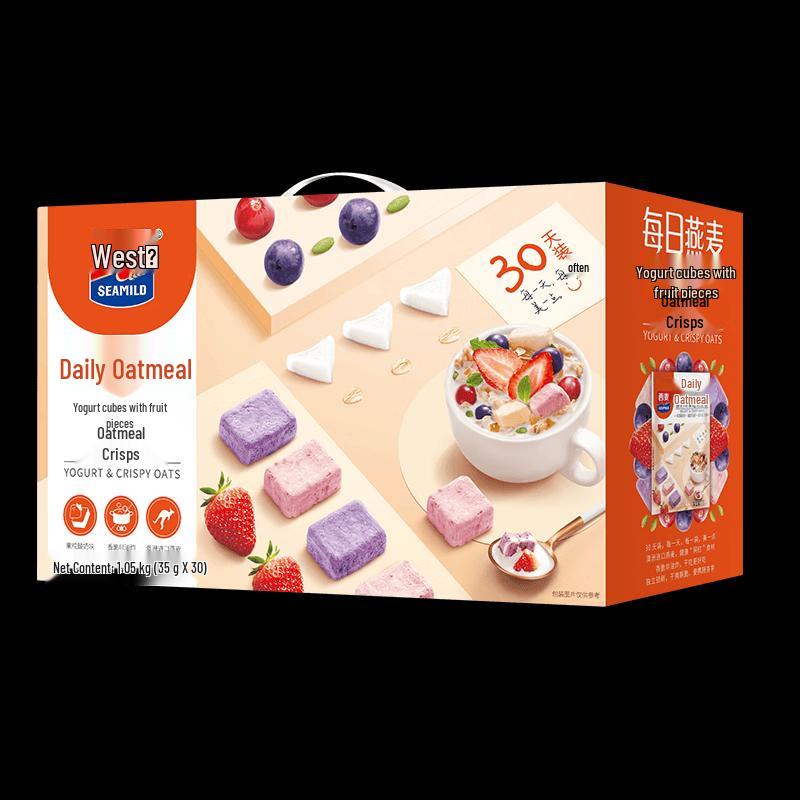 Xi Mai Daily Oat & Yogurt Fruit Crisps