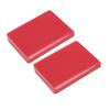 2Pcs Portable Watercolor Box Detachable Easy To Clean Compact Mini Watercolor Palette Box for Beginners Artists