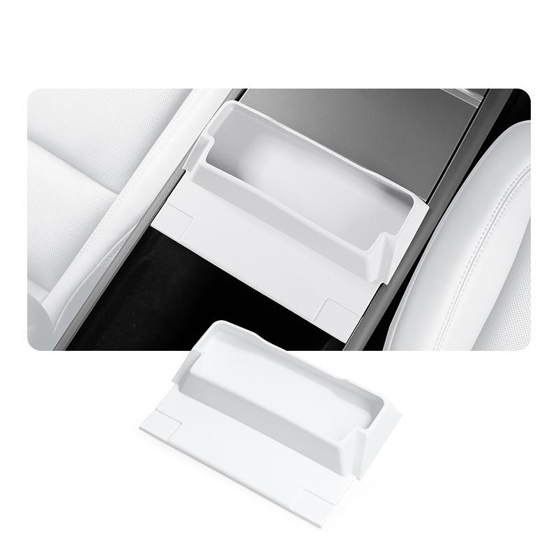 Hot Sale For New Model Y Juniper 2025+ Launch Car Glasses Tray Center Console Armrest Storage Box Organizer Interior Accessories