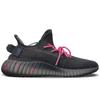 Adidas Originals Yeezy Boost 350 V2 Coverage Low top Casual Shoes Unisex Black Pink HQ4540(Team501-)
