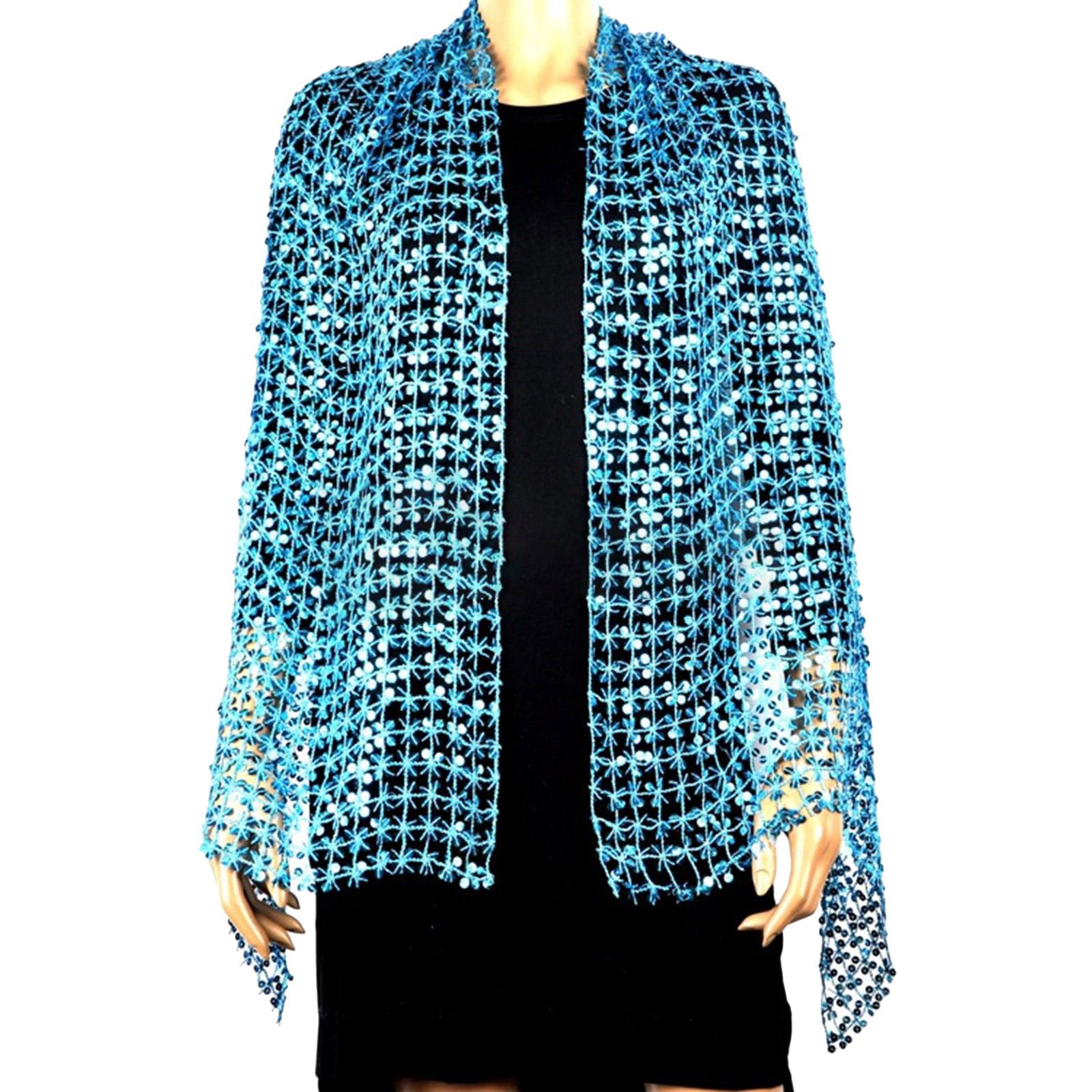 

Стильная вечерняя шаль, аксессуар для вечеринки, сверкающая шаль с блестками для женщин, идеально подходит для тематической вечеринки и музыкального фестиваля 13