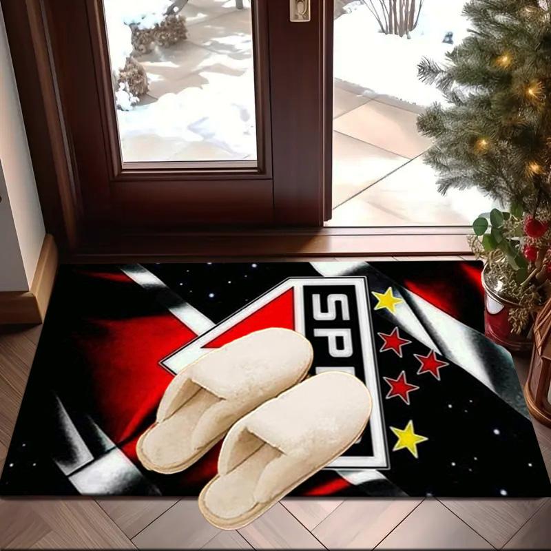 Spfc Team Crest Design Printed Area Rug for Office, Chair Rug, Decorative Carpet Floor Mat, Large Size Fan gifts Christmas gifts