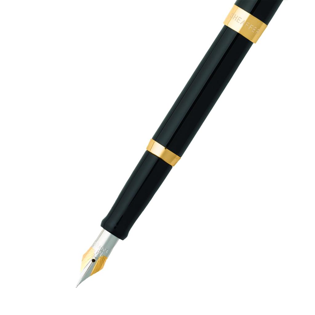 Sheaffer Fluted Gold Tone Cap and Ballpoint Pen Sagaris, Barrel, (e2947451)