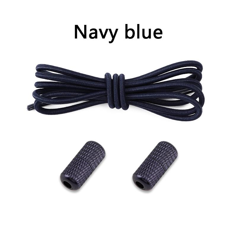 Rubber Elastic Laces No Tie Shoe Laces Shoes Round Shoelaces for Sneakers Without Ties Kids Adult Quick Shoe Lace Rubber Bands