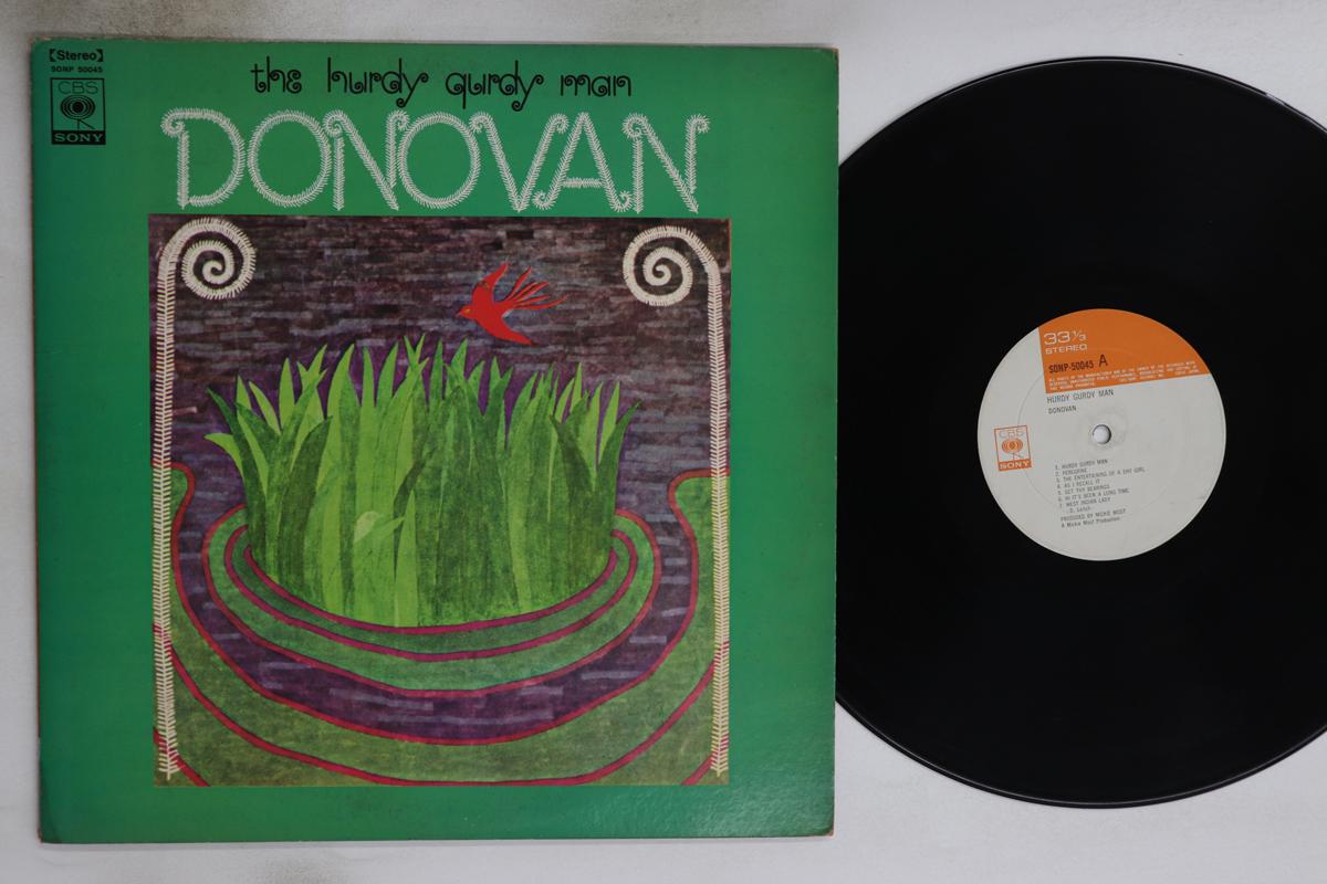 

LP Record DONOVAN - Hurdy Gurdy Man SONP50045 CBS SONY 1968 Japan Rock Used