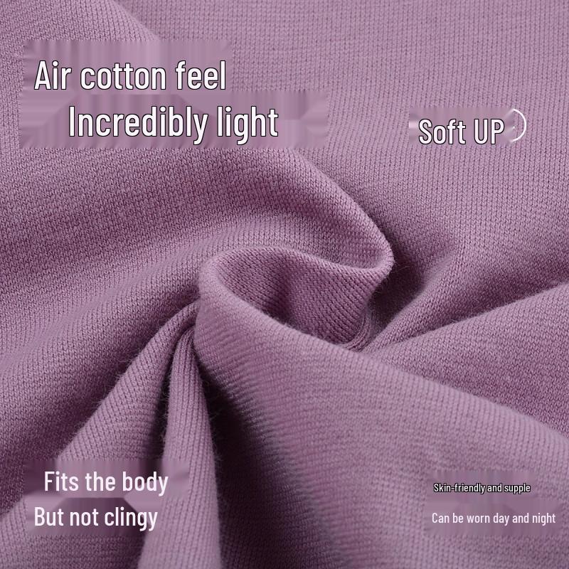 FENTENG Women's Ultra-Thin 7A Anti-Bacterial Thermal Underwear Set