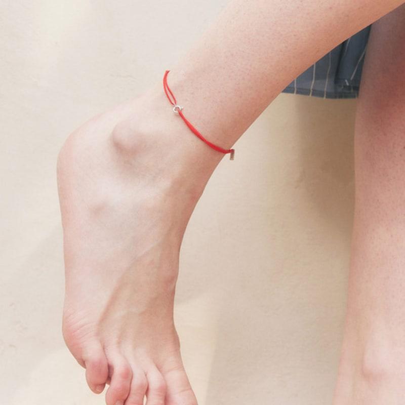 

JOY GRYSON Feerique Rushmore Red Anklet JS4SAM20 WHITE