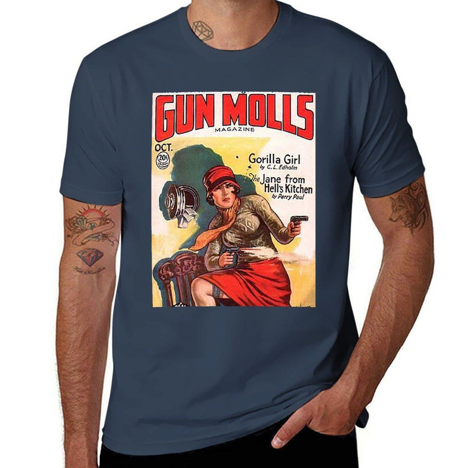 Gun Molls Tshirt Stretch Fabric Comfort Tshirt S