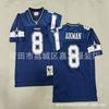 Camiseta de Fútbol Retro NFL Dallas Cowboys para Hombre de Algodón Bordada Camisa Deportiva del Equipo Ropa para Aficionados