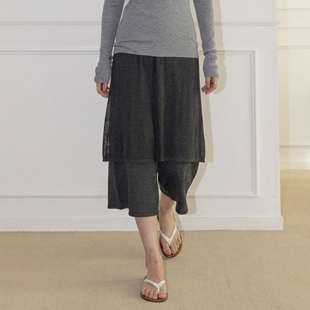 Laengsseon Ls_Relax Wide Half Pants_2Color
