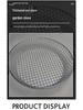 Large Round Wire Mesh Sieve for Stones, Sand, and Garden Soil Filtering