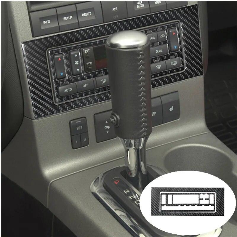 Car Interior Decoration Carbon Fiber Sticker For Ford Explorer Sporttrac Mercury Mountaineer 2008 2009 2010