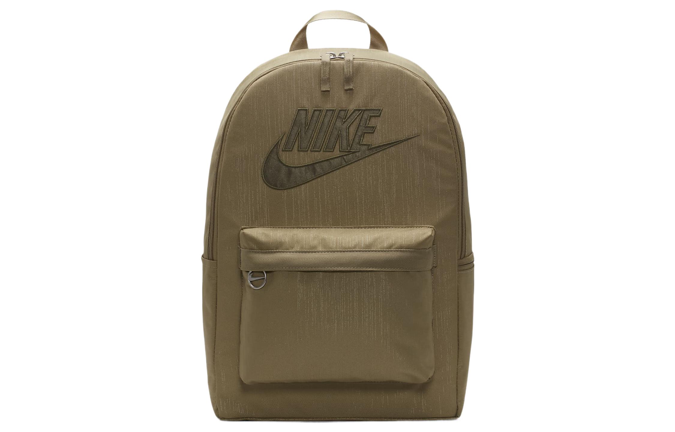Тканевый рюкзак Nike Heritage Regular Унисекс Оливково-зеленый FB3040-276