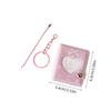 Durability PVC Card Holders Student Ids Photo Album Storage Book Sweet Bows Design For Fans School Essential Decoration
