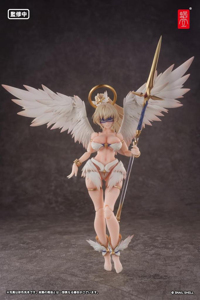 Snail Shell Angel Angela Scale 155mm PVC ABS POM Painted Complete Action Figure RPG-07 1/12 Approx. & &