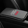 Car Armrest Box Mats Leather Center Console Covers Accessories For Audi S4 S3 S5 S6 S7 S8 RS3 RS4 RS5 RS6 A6L A4L A3 A4 A7 A5 Q3 Q5L Q7 Q2L TT