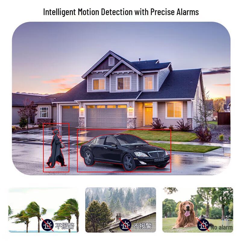 Dahua 4MP Full-Color Night Vision Security Camera CN plug (adapter included)