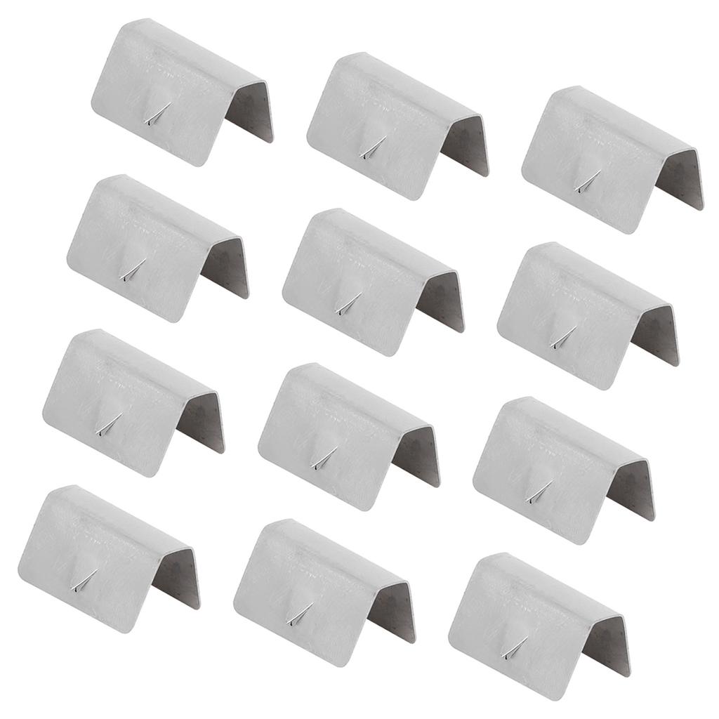 12Pcs Car Wind Rain Deflector Channel Fixing Retaining Clips, Stainless Steel Deflector Clips for HEKO G3 SNED